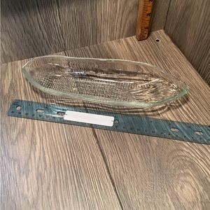 Pressed glass corn on the cob glass set